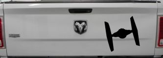 TIE Fighter Car or Truck Window Decal Sticker (Matte Black)