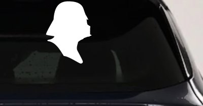 Star Wars Darth Vader Sci Fi Car or Truck Window Vinyl Decal Sticker