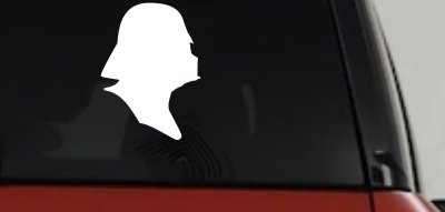 Star Wars Darth Vader Sci Fi Car or Truck Window Vinyl Decal Sticker