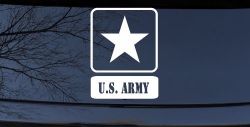 US ARMY LOGO Military Car or Truck Window Decal Sticker