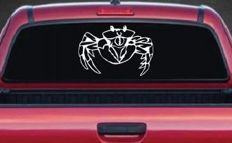Crab Car or Truck Window Decal Sticker