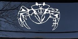 Crab Car or Truck Window Decal Sticker