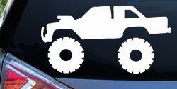 Monster Truck Off Road Car or Truck Window Decal Sticker