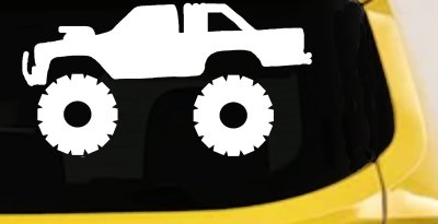 Monster Truck Off Road Car or Truck Window Vinyl Decal Sticker