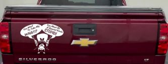 Yosemite Sam Anti Gun Control You want to Take My What Funny Car or Truck Window Vinyl Decal Sticker (White)