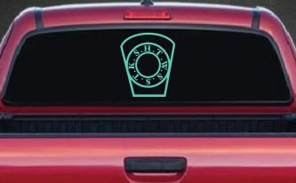 Royal Arch Mason HTWSSTKS keystone Car or Truck Window Decal Sticker (Mint)