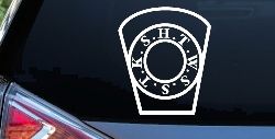 Royal Arch Mason HTWSSTKS keystone Car or Truck Window Decal Sticker