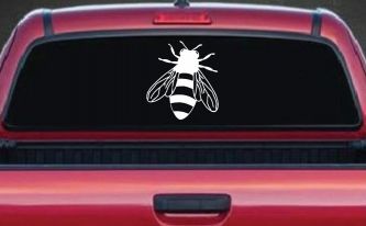 Honey Bee Car or Truck Window Decal Sticker