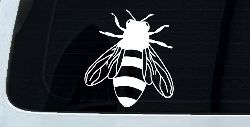 Honey Bee Car or Truck Window Decal Sticker