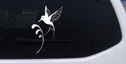 Hummingbird Car or Truck Window Decal Sticker