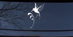 Hummingbird Car or Truck Window Decal Sticker