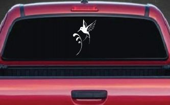 Hummingbird Car or Truck Window Decal Sticker