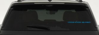 United States Air Force  Military Car or Truck Window Decal Sticker (Blue)