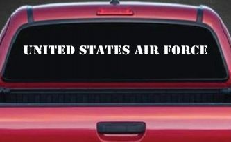 United States Air Force  Military Car or Truck Window Decal Sticker