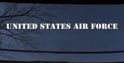 United States Air Force  Military Car or Truck Window Decal Sticker