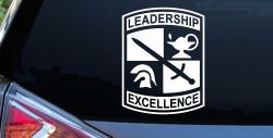 Army ROTC Military Car or Truck Window Decal Sticker