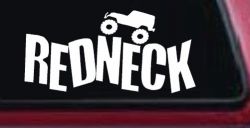 Redneck Jeep Country Car or Truck Window Decal Sticker