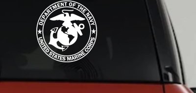 The Department Of The Navy Seal Military Car or Truck Window Vinyl Decal Sticker
