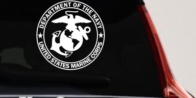 The Department Of The Navy Seal Military Car or Truck Window Vinyl Decal Sticker