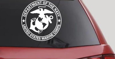 The Department Of The Navy Seal Military Car or Truck Window Vinyl Decal Sticker