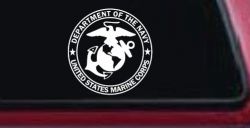 The Department Of The Navy Seal Military Car or Truck Window Decal Sticker