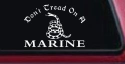 Dont Tread On A Marine Military Car or Truck Window Decal Sticker