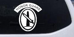 US Army Honor Guard  Military Car or Truck Window Decal Sticker