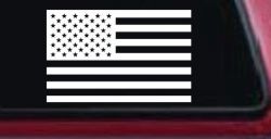 American US Flag Military Car or Truck Window Decal Sticker