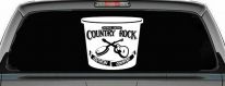 Country Rock Southern Comfort Tub Car or Truck Window Decal Sticker