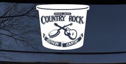 Country Rock Southern Comfort Tub Car or Truck Window Decal Sticker