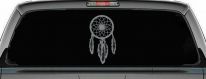 Dreamcatcher Native American Indian Dream Catcher Car or Truck Window Decal Sticker (Telegrey)