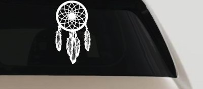 Dreamcatcher Native American Indian Dream Catcher Car or Truck Window Vinyl Decal Sticker