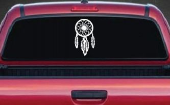 Dreamcatcher Native American Indian Dream Catcher Car or Truck Window Decal Sticker