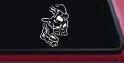 Skull Side View Skulls Car or Truck Window Decal Sticker