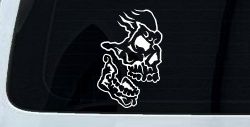 Skull Side View Skulls Car or Truck Window Decal Sticker