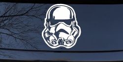 Stormtrooper Sci Fi Car or Truck Window Decal Sticker