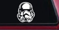 Stormtrooper Sci Fi Car or Truck Window Decal Sticker