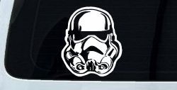 Stormtrooper Sci Fi Car or Truck Window Decal Sticker