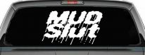Mud Slut Off Road Car or Truck Window Decal Sticker