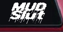 Mud Slut Off Road Car or Truck Window Decal Sticker