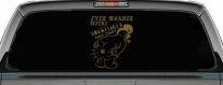 Where Snowflakes Come From Funny Car or Truck Window Decal Sticker (Gold)