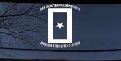 Mom Going Through Deployment Military Car or Truck Window Decal Sticker