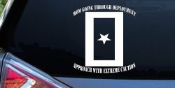 Mom Going Through Deployment Military Car or Truck Window Decal Sticker