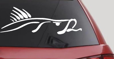Bass Fish Fishing Car or Truck Window Vinyl Decal Sticker