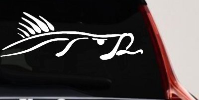 Bass Fish Fishing Car or Truck Window Vinyl Decal Sticker