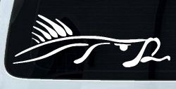 Bass Fish Fishing Car or Truck Window Decal Sticker