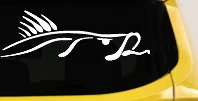 Bass Fish Fishing Car or Truck Window Vinyl Decal Sticker