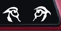 Wolf Eyes Car or Truck Window Decal Sticker