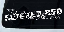RED RED RED Redneck Country Car or Truck Window Decal Sticker