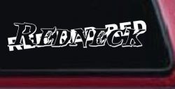 RED RED RED Redneck Country Car or Truck Window Decal Sticker